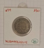 Mozambique, Mozambic, 1960, 5 si 10 Escudos ,argint, KM#79 si KM84, Africa