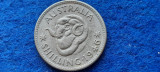 AUSTRALIA 1 SHILLING 1946 AG, Australia si Oceania