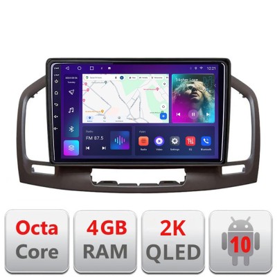 Navigatie Opel Insignia 2009-2013 C-114 Android Octa Core Ecran 2K QLED GPS 4G 4+32GB 360 KIT-114+EDT-E409-2K CarStore Technology foto
