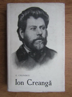 George Calinescu - Ion Creanga foto