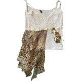 Tricou dama , culoarea ceam , marime 40
