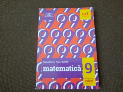 Marius Perianu, Florian Dumitrel - Matematica clasa a IX-a CLUBUL MATEMATICIENIL foto