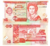 Belize 5 Dolari 2020 P-67 UNC Bancnota Straina America