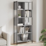 VidaXL Bibliotecă, gri sonoma, 72x28x172 cm, lemn prelucrat 3213655