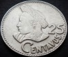 Moneda exotica 25 CENTAVOS - GUATEMALA, anul 1979 * cod 1377, America Centrala si de Sud