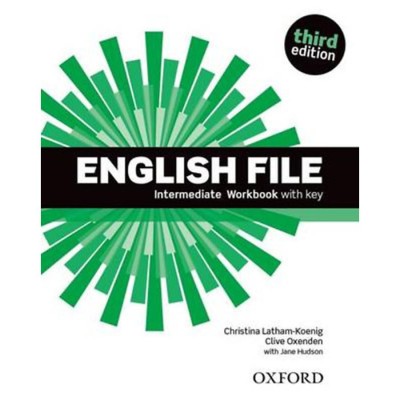 English File Intermediate Workbook with key - Third edition - Christina Latham-Koenig foto