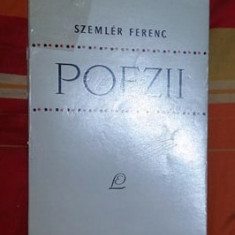 Poezii / Szemler Ferenc tiraj 1640 ex