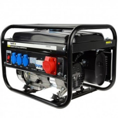 Generator de curent pe benzina TRIFAZIC/MONOFAZIC Geko Keltin K00256, 2500W, 230/400V, 6.5CP foto