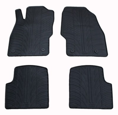 Set covorase auto din cauciuc Opel Corsa D 2006-2014, Negru, Gledring, 4 buc. AutoDrive ProParts foto