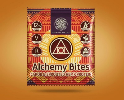 Alchemy Bites gustare fara gluten raw bio 40g foto