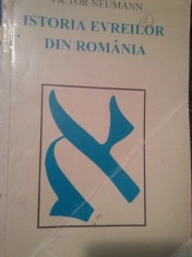Victor Neumann - Istoria evreilor din Romania (dedicatie) (1996) foto
