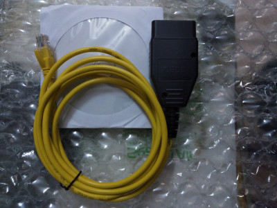 Interfata diagnoza BWM ENET ISTA E-SYS ICOM Ethernet to OBD noua foto