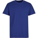 Tricou cu maneca scurta pentru barbati Build Your Brand, albastru, S - OUTLET