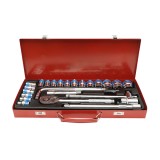 Trusa chei tubulare 8-32mm, 1/2 antrenor cu clichet 25 piese Breckner Germany