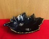 FRUCTIERA DIN PORTELAN- ALBASTRU COBALT L24,5CM