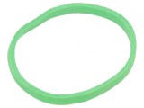Inele elastice cauciuc 3mm x 1.5mm verde