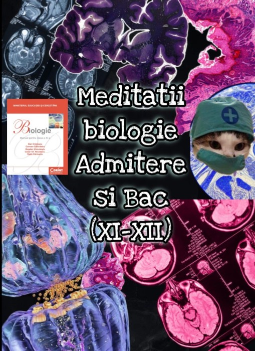 Meditatii biologie admitere si bac