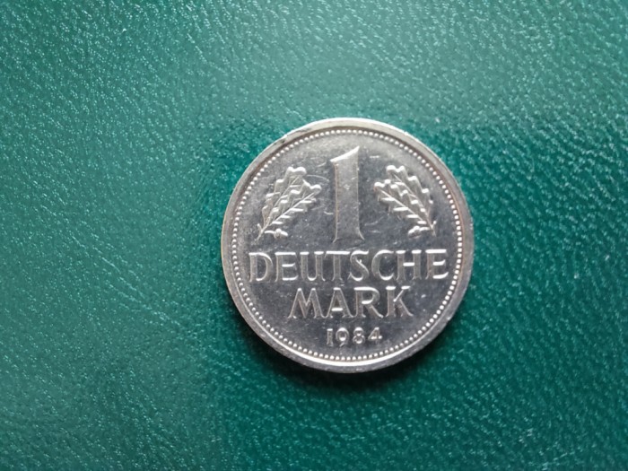 Moneda 1 Deutsche Mark 1984.