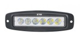 Proiector LED Auto Offroad 18W/12V-24V, 1320 Lumeni, 20cm Incastrabil Flood 60 grade BTWL-B1OE-18-FLOOD