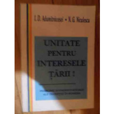 Unitate Pentru Interesele Tarii - I. D. Dumitracesei N. G. Niculescu ,539274