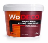 Cumpara ieftin Vopsea decorativă efect lemn WoDeco 2.5 kg &ndash; finisaj realist, interior &amp; exterior, rezistență la apă și aderență ridicată