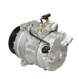 Compresor aer conditionat BMW Seria 5 E60/E61, 2003-2010, motorizare 520d; 2.0 d, diesel;, rola curea 110 mm, 4 caneluri, de tip Denso: 7SEU17C