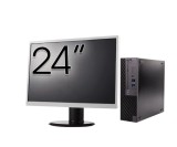 Pachet Calculator Second Hand DELL OptiPlex 3070 SFF, Intel Core i3-9100 3.60 - 4.20GHz, 8GB DDR4, 256GB SSD + Monitor 24&amp;quot; NewTechnology Media