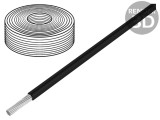 Cablu litat negru 0,5mm2 10m 60V PVC