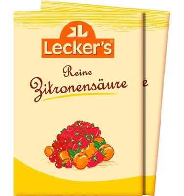 Acid Citric Pur 2x10 grame Lecker`s foto