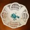 COSULET DIN PORTELAN IMPLETIT- MARCAJ CAMINA- EXTRA FINE PORCELAIN- HAND MADE