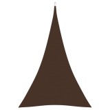 Cumpara ieftin Parasolar, maro, 4x5x5 m, tesatura oxford, triunghiular