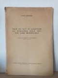 Const. Grecescu - Inca un Act in Legatura cu Miscarea de la 1821 din Tara Romaneasca