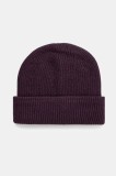 Abercrombie &amp; Fitch caciula culoarea violet, din tricot gros, KI112-4145