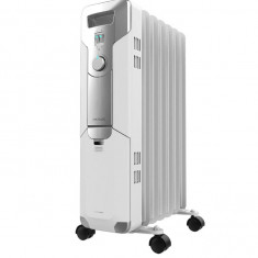 Radiator electric cu ulei Cecotec ReadyWarm 7000 Space. 7 module, consum redus, 1500 W, 3 niveluri, 15 m2 - RESIGILAT