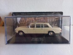 Macheta Mercedes-Benz 240D - Frankfurt - 1973 1:43 Deagostini Mercedes