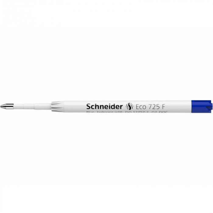 Mina Eco tip Parker plastic 725 F Schneider Albastru