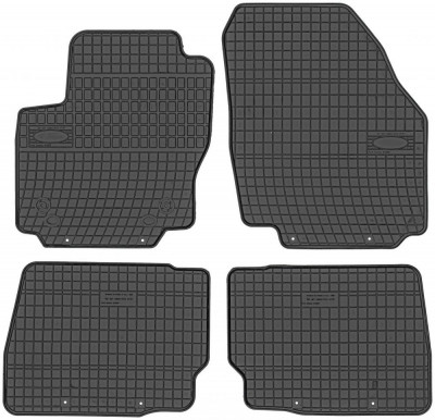 Set Covorase Auto Cauciuc Negro Ford Mondeo 4 2007-2014 0302 foto