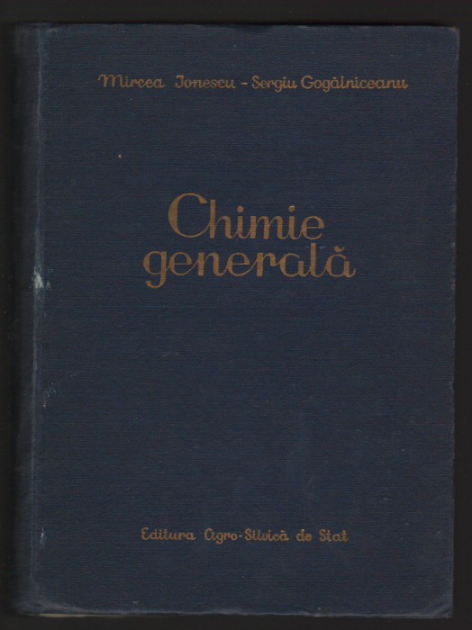 C10071 - CHIMIE GENERALA - MIRCEA IONESCU
