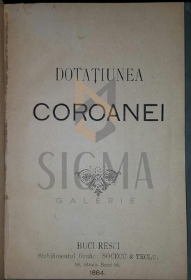 DOTATIUNEA COROANEI foto