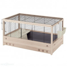 Cuşcă Arena 100 pentru iepuri şi porcuşori de guinea, 100 x 62,5 x 51 cm
