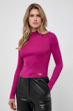 Cumpara ieftin MICHAEL Michael Kors pulover femei, culoarea roz, cu turtleneck