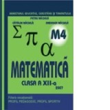 Matematica M4. Manual pentru clasa a XII-a