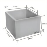 Camin din beton prefabricat armat 200&times;200x200x15 cm cu radier