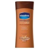 Lotiune de Corp, Vaseline, Cocoa Radiant, cu Unt de Cacao, pentru Catifelarea Pielii, Hidratare Inte