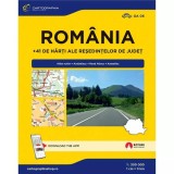 Atlas rutier Rom&acirc;nia - Paperback brosat - *** - Cartographia Studium