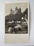 Bnk cp Bran - Castelul Regal - circulata 1940, Fotografie, Brasov