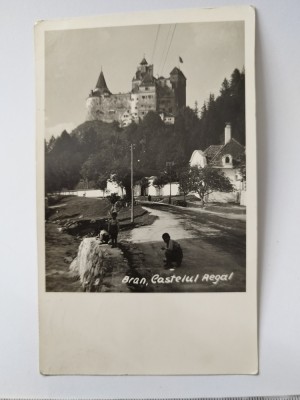bnk cp Bran - Castelul Regal - circulata 1940 foto