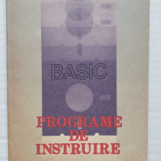 Programe de instruire, Adrian I. Vlad, limbajul BASIC, 1989, 131 pag