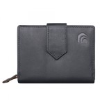 Cumpara ieftin Portofel dama Delis, Melusine PT1222, piele naturala, Negru