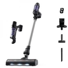 Aspirator vertical ROWENTA X-Pert 7.6 RH6A35WO, 0.44l, autonomie max 45 min, violet-negru